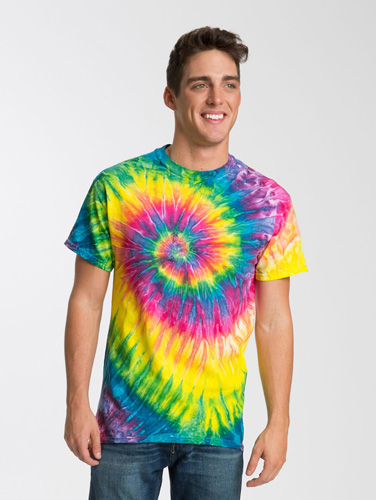 tie and dye tshirt men